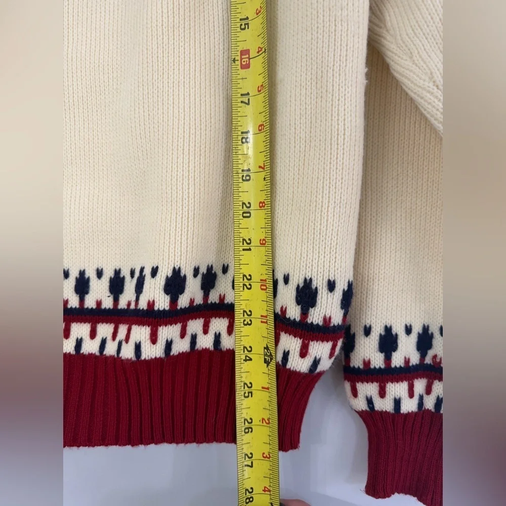 Vintage Fir for JCPenney Men’s Fair Isle Multicolor Crew or Mock Neck Sweater